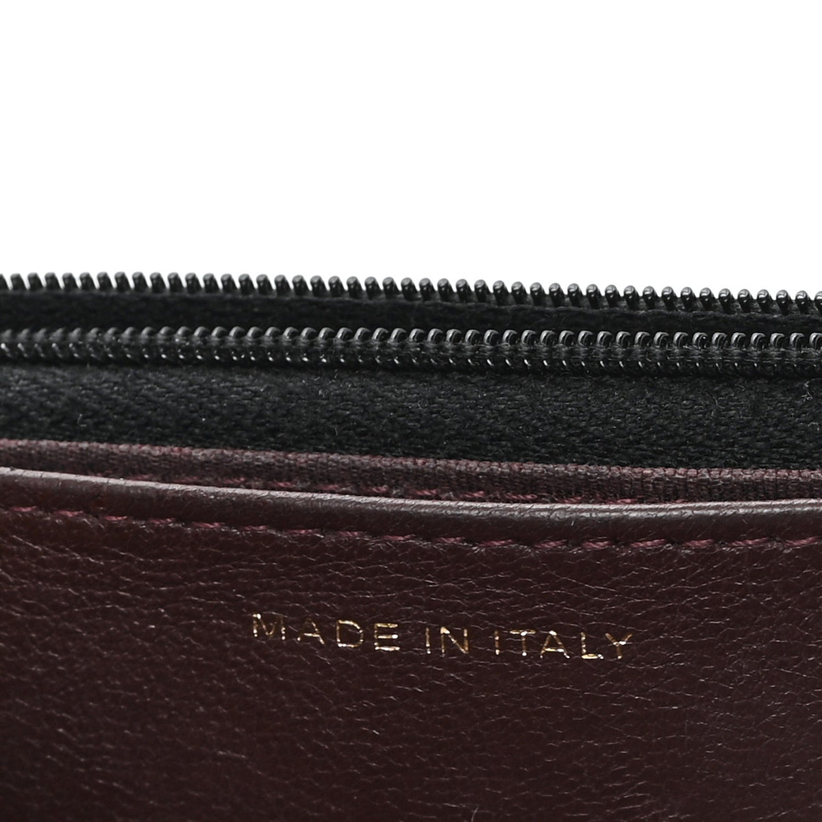 Lambskin Quilted Wallet On Chain WOC Black wholesalehk.shop