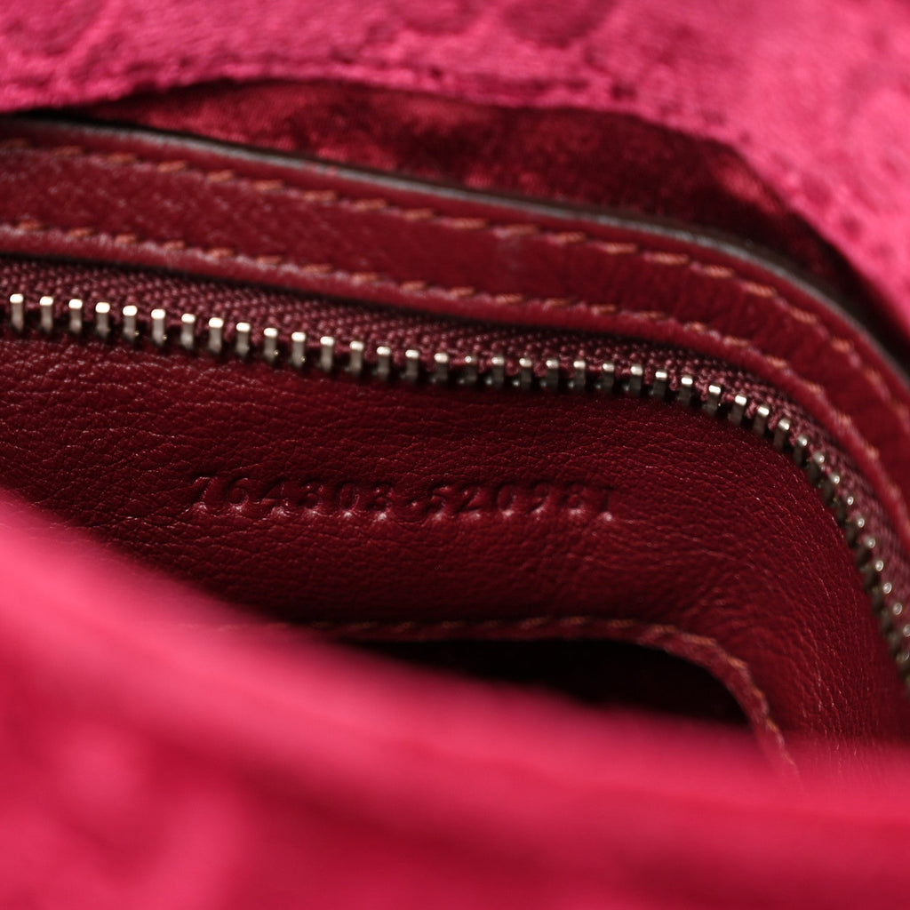 New Velvet Ashmir GG Monogram Small Jackie 1961 Hobo Red £¨ Direct shipment via from wholesalehk.shop