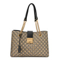 GG Supreme Monogram Bees Medium Padlock Tote Beige Oro Black £¨ Direct shipment via from wholesalehk.shop