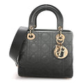 Lambskin Cannage Gradient Small My ABCDior Lady Dior Grey wholesalehk.shop