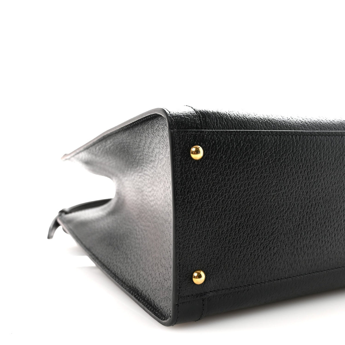 Textured Dollar Calfskin Web Medium Diana Tote Bag Black Dusty Grey wholesalehk.shop