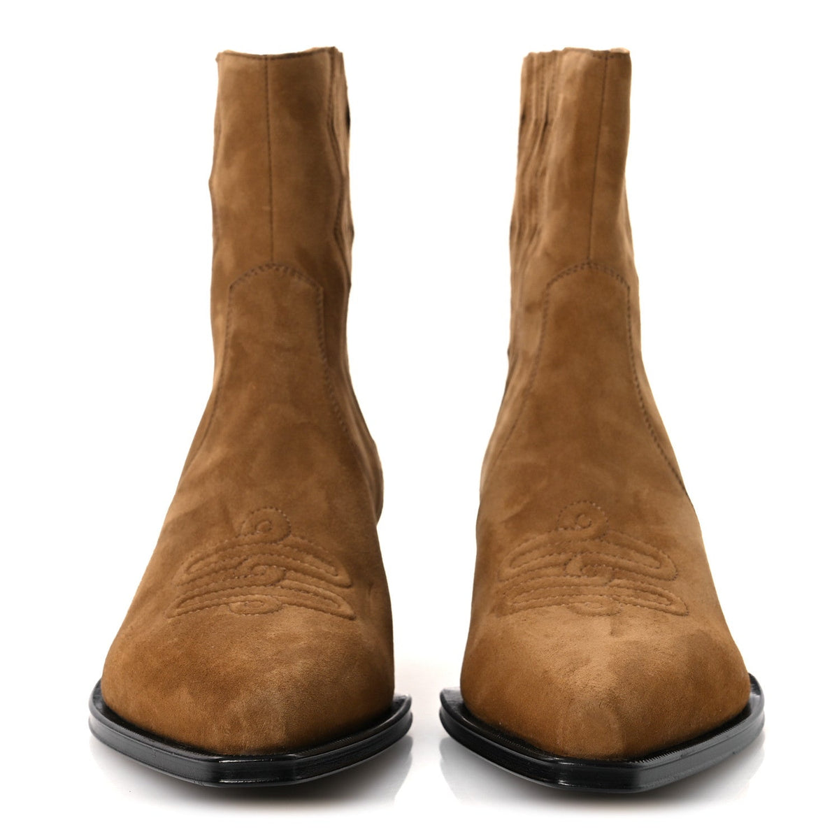 Suede Goatskin Womens Vegas 35 Ankle Boot 41 Brun Fume wholesalehk.shop