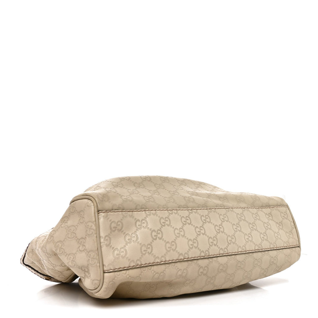 Guccissima Medium Sukey Tote Mystic White £¨ Direct shipment via from wholesalehk.shop