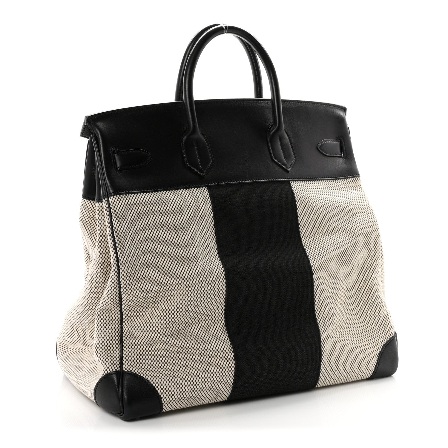 Hunter Criss Viking Evergrain Flag HAC Birkin 40  Ecru Black £¨ Direct shipment via from wholesalehk.shop