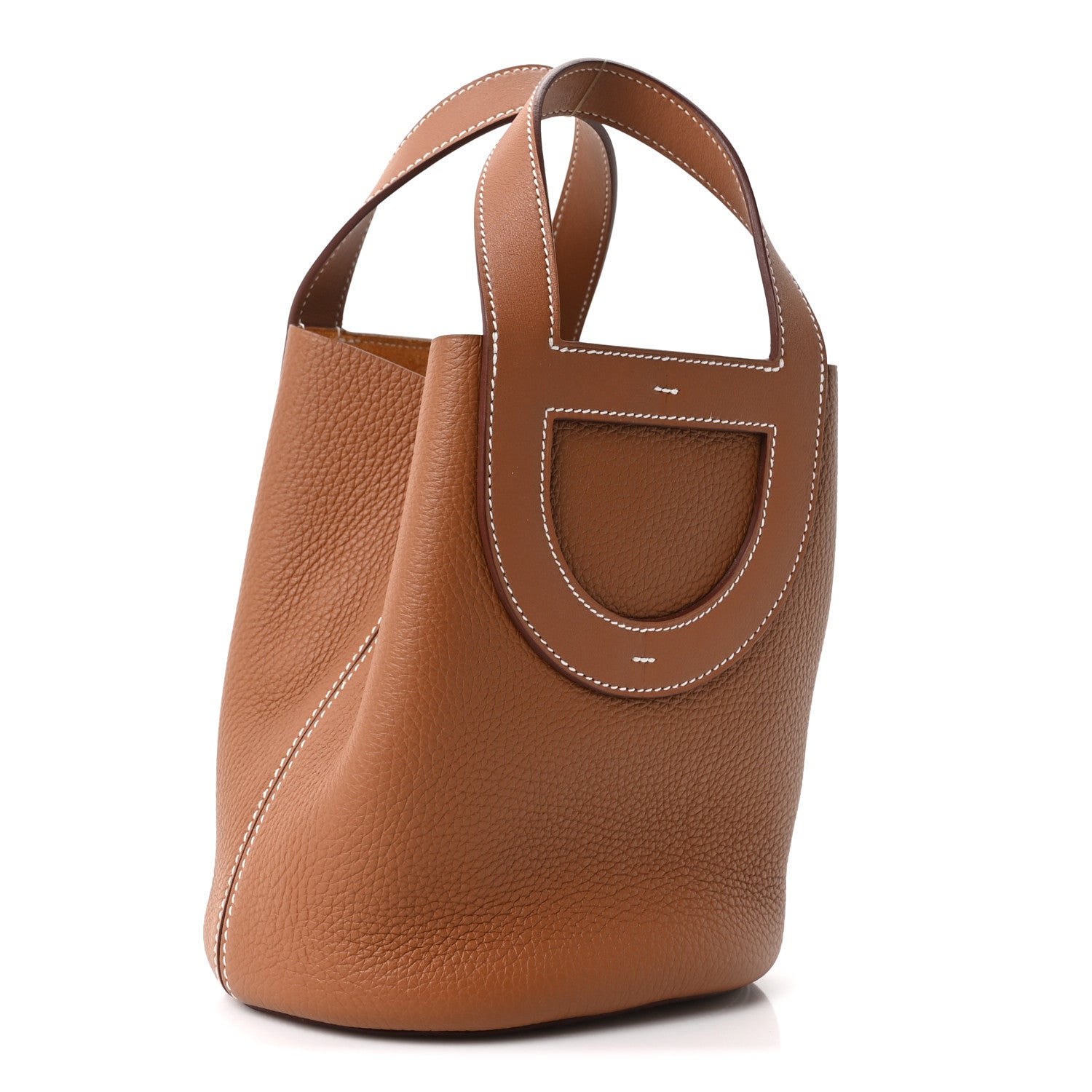 Taurillon Clemence Swift In-The-Loop 18 Bag Gold £¨ Direct shipment via from wholesalehk.shop