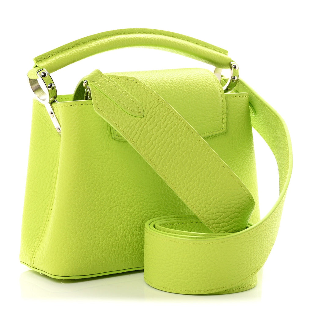 Taurillon Mini Capucines Chartreuse £¨ Direct shipment via from wholesalehk.shop