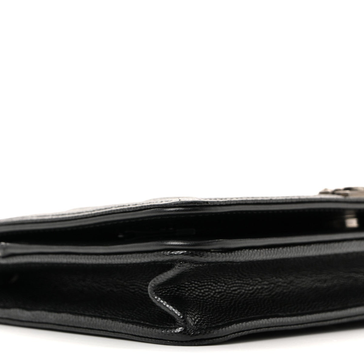 Caviar Quilted Boy Wallet On Chain WOC Black wholesalehk.shop