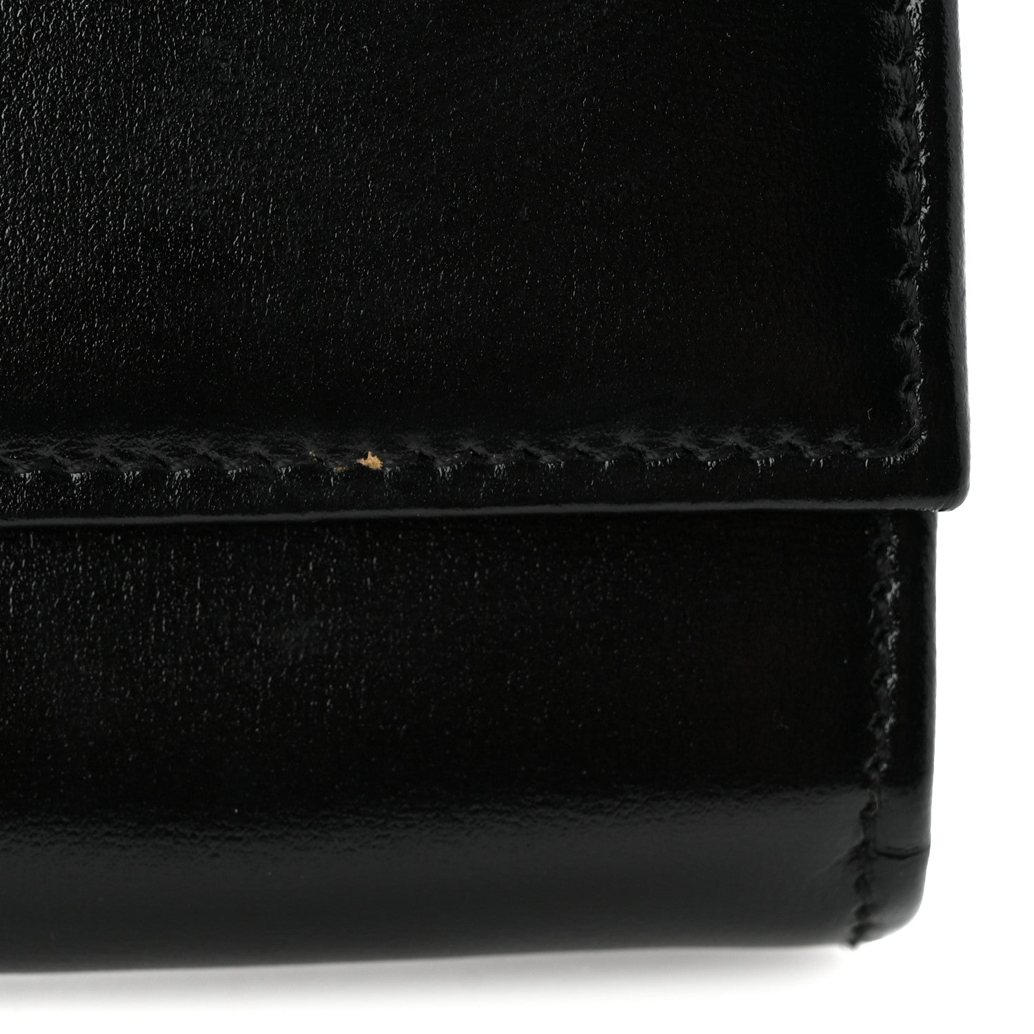 Calfskin Jackie 1961 Chain Wallet Black Black £¨ Direct shipment via from wholesalehk.shop