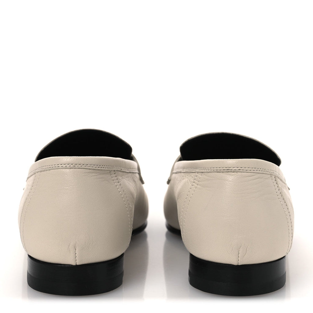 Goatskin Womens Paris Loafers 37 Beige Glaise wholesalehk.shop