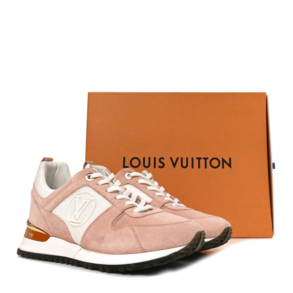 Suede Calfskin Run Away Sneakers 38 Pink £¨ Direct shipment via from wholesalehk.shop