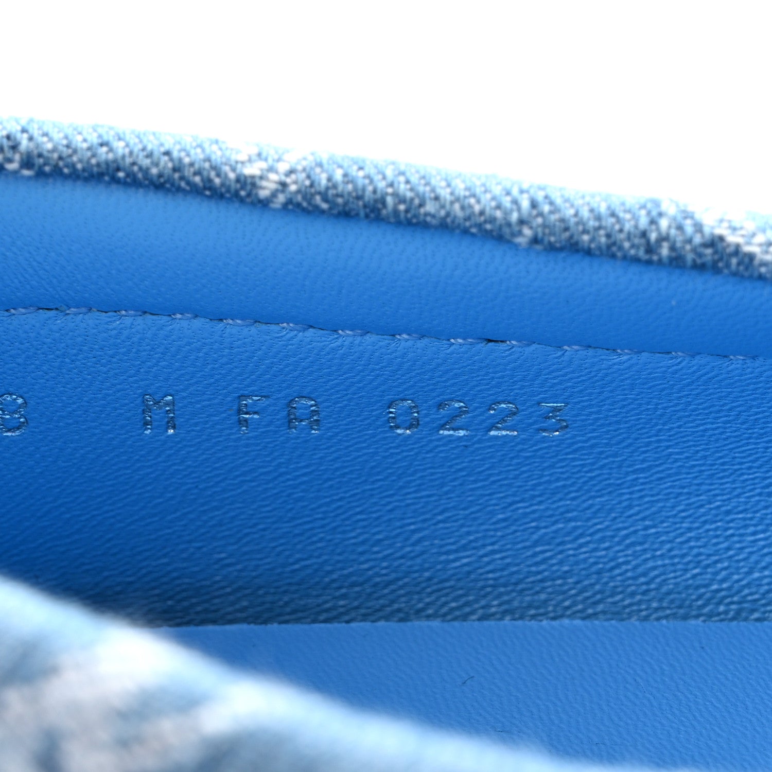 Monogram Denim Mens Driver Moccasin Loafers 8 Blue £¨ Direct shipment via from wholesalehk.shop