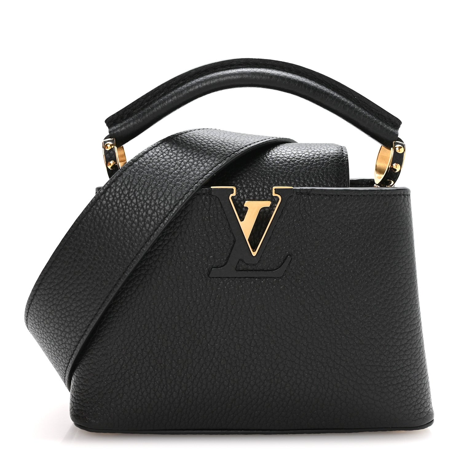 Taurillon Mini Capucines Black £¨ Direct shipment via from wholesalehk.shop