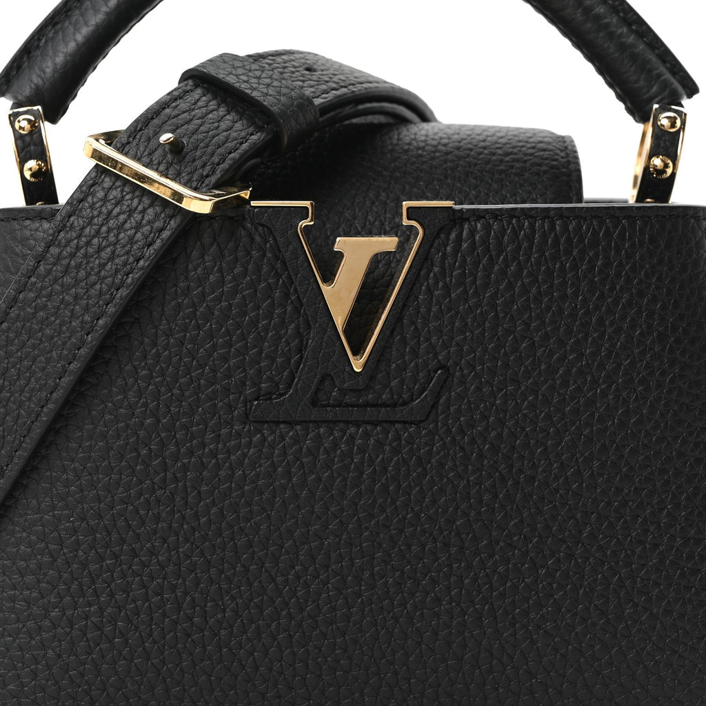 Taurillon Mini Capucines Black £¨ Direct shipment via from wholesalehk.shop