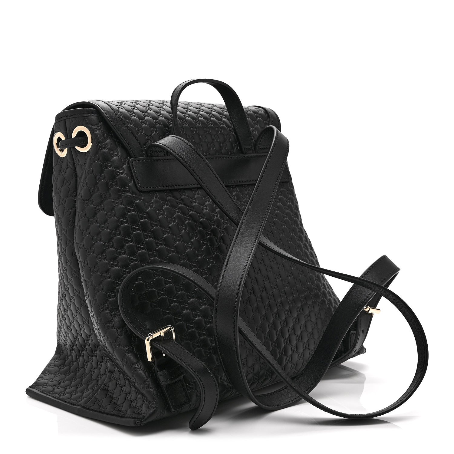 Microguccissima Drawstring Backpack Black £¨ Direct shipment via from wholesalehk.shop