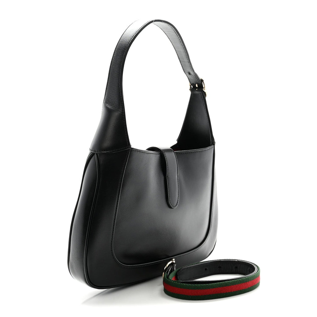 Calfskin Small Jackie Shoulder Bag Black £¨ Direct shipment via from wholesalehk.shop