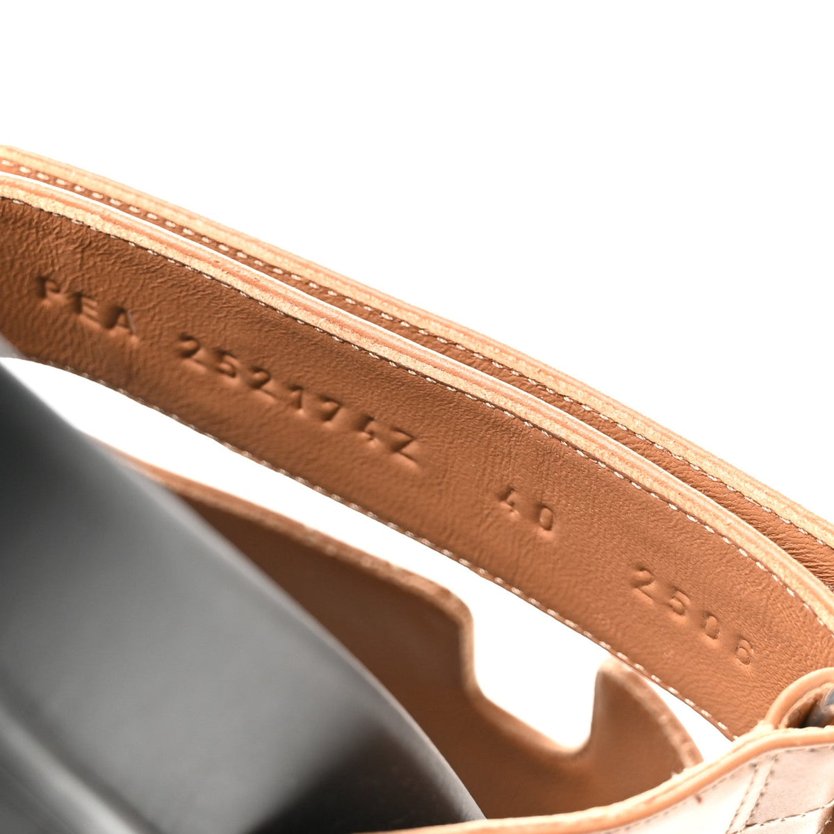 Calfskin Womens Chypre Sandals 40 Naturel wholesalehk.shop