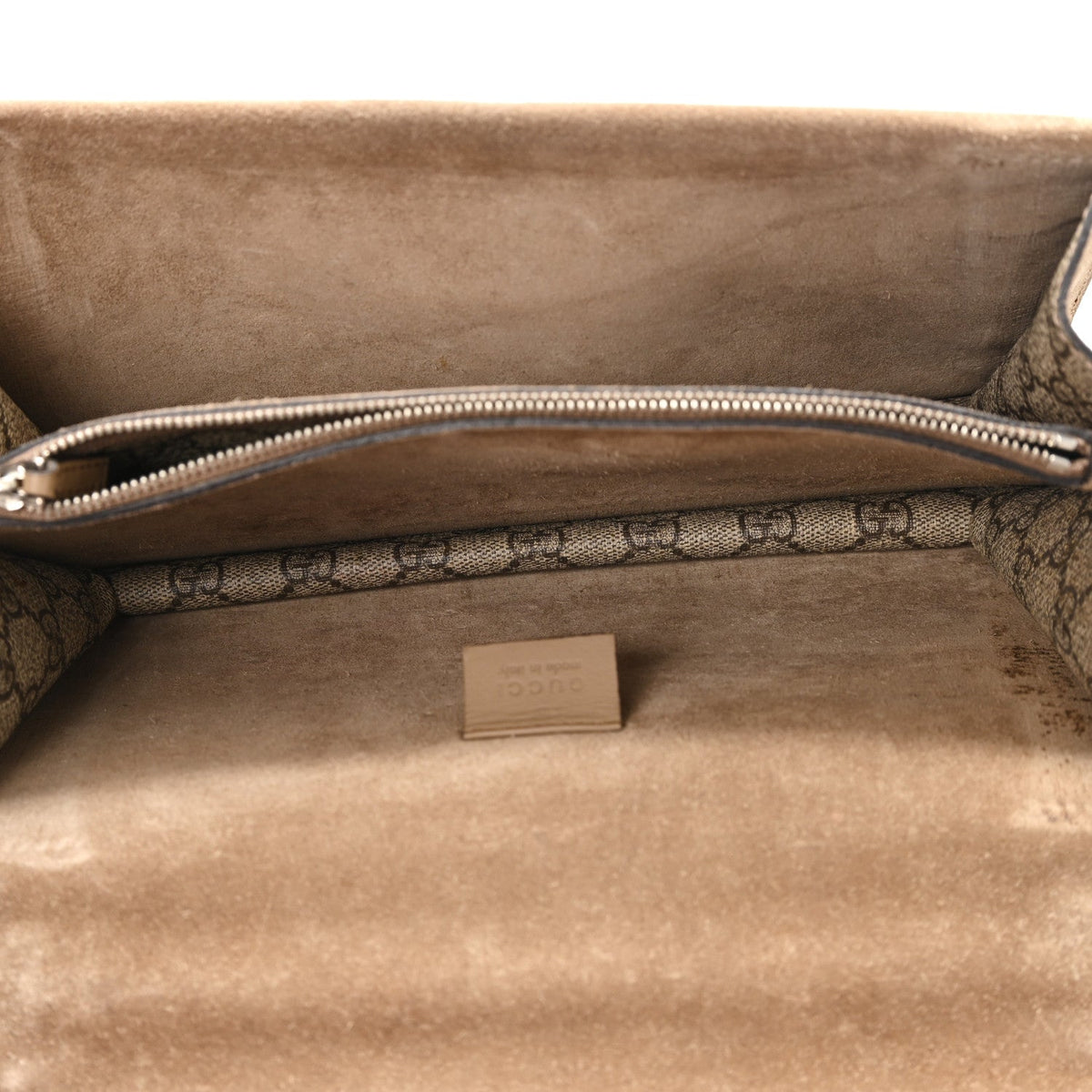 GG Supreme Monogram Small Dionysus Shoulder Bag Taupe wholesalehk.shop