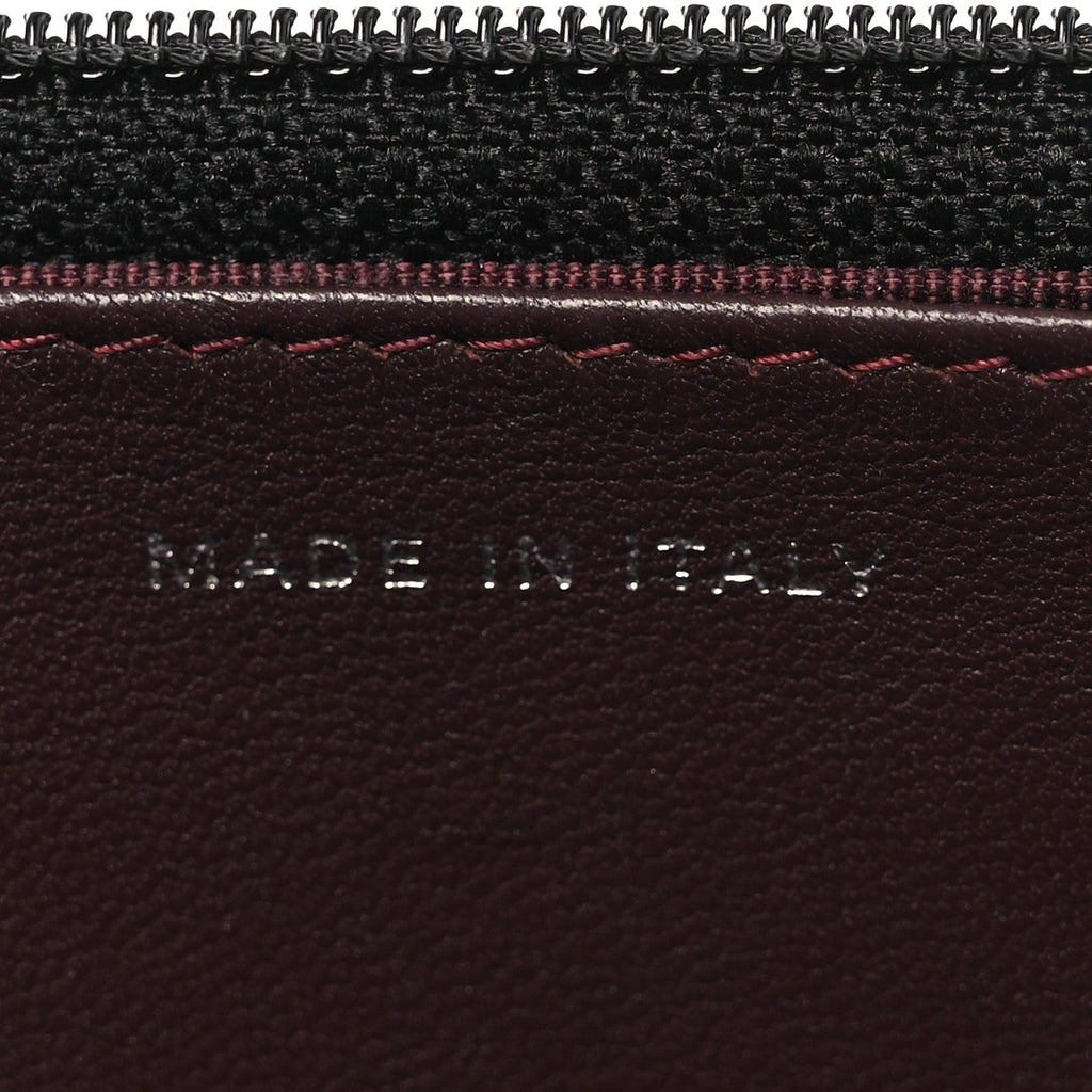 Lambskin Quilted Wallet On Chain WOC Black wholesalehk.shop