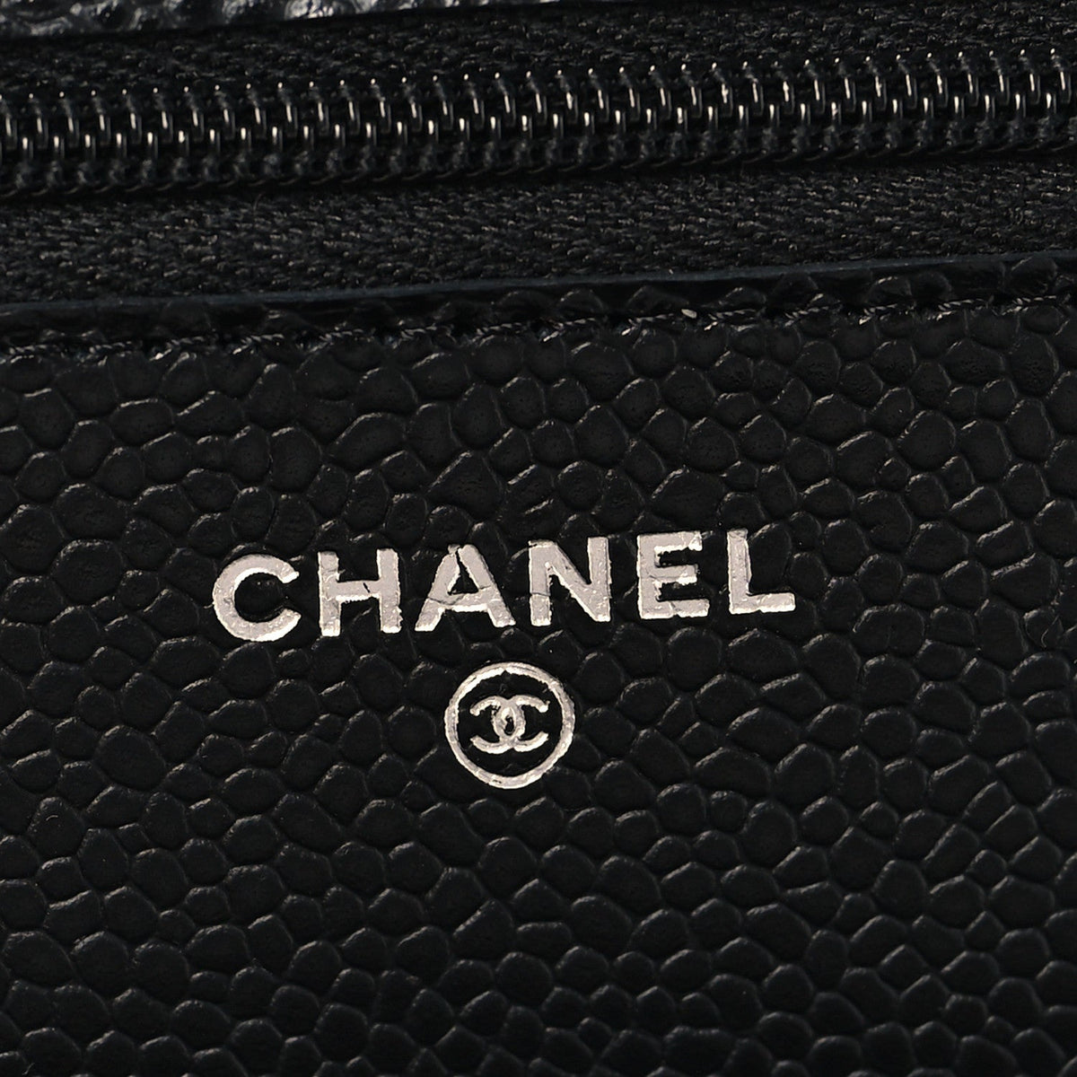 Caviar Quilted CC Turnlock Wallet On Chain WOC Black wholesalehk.shop