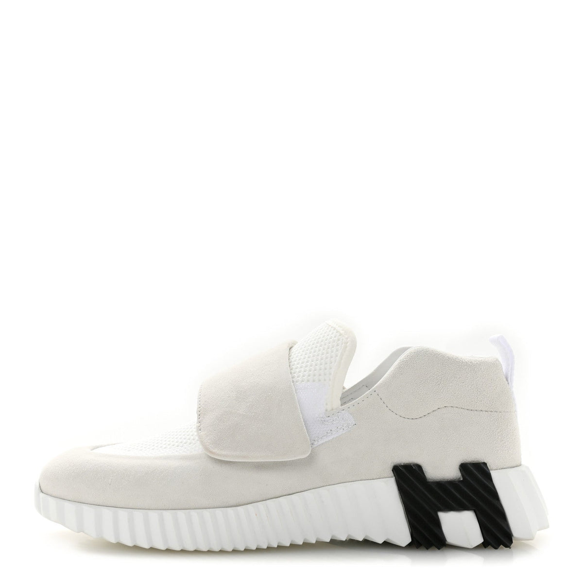 Suede Goatskin Mesh Fabric H Sneakers 38 White wholesalehk.shop