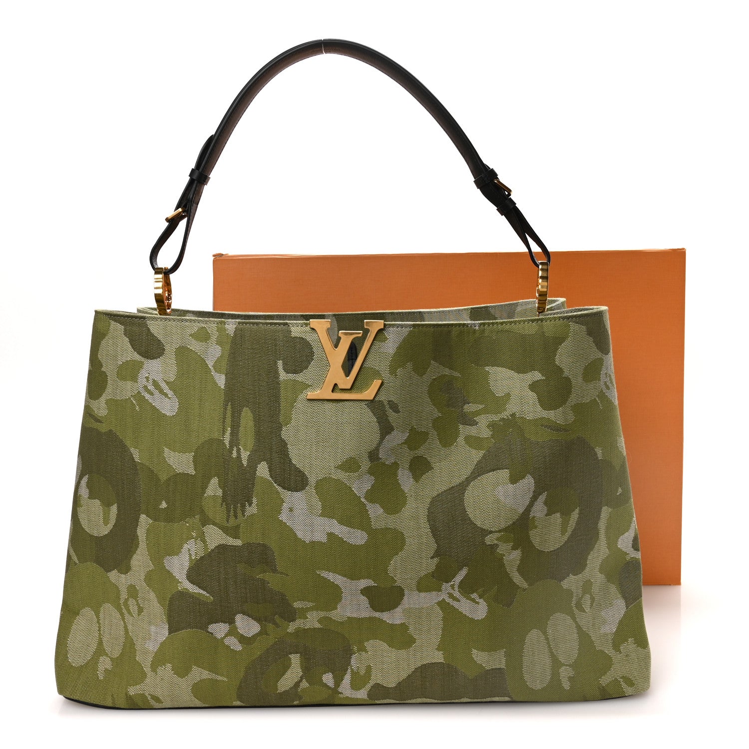 LV X TM Washed Denim Artycapucines Camouflage XXXL Khaki £¨ Direct shipment via from wholesalehk.shop