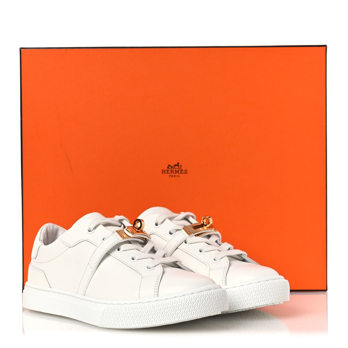 Calfskin Day Sneakers 37 White wholesalehk.shop