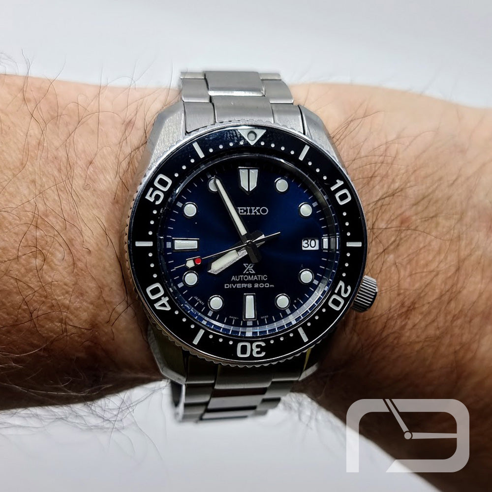 Seiko Prospex Sea Automatic Diver Green Dial Silver Steel Strap Watch For Men - SPB187J1 wholesalehk.shop