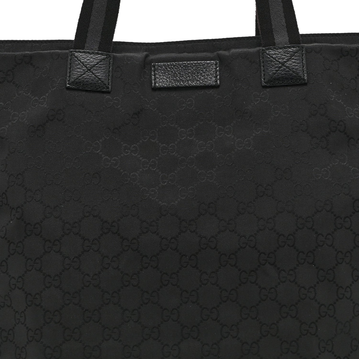 Nylon Monogram Tote Black wholesalehk.shop