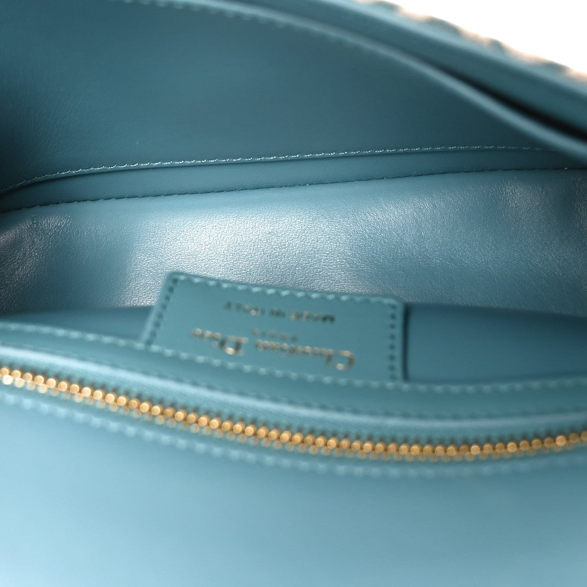 Calfskin Strass Embroidered Small Caro Bag Blue wholesalehk.shop