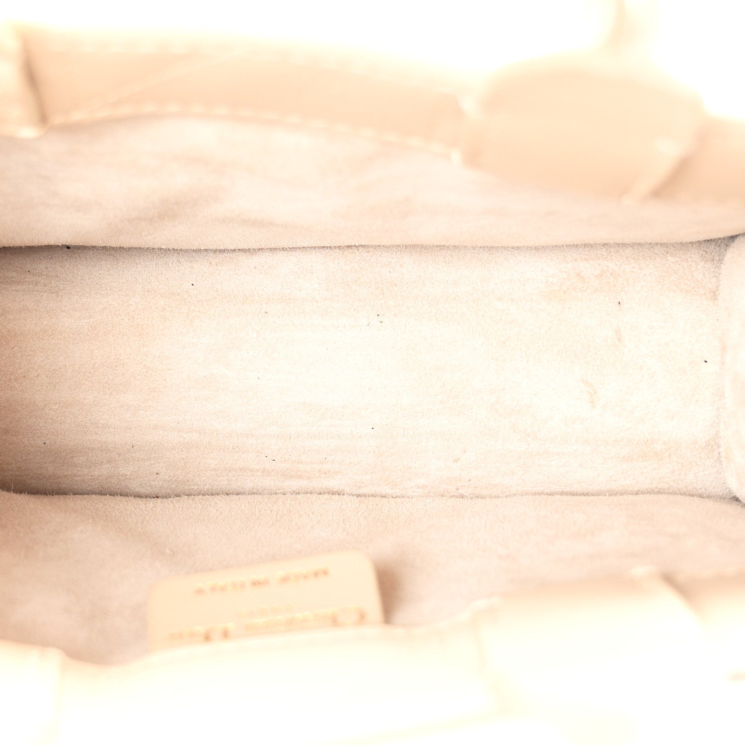 Calfskin Macrocannage Mini Book Tote Powder Beige £¨ Direct shipment via from wholesalehk.shop