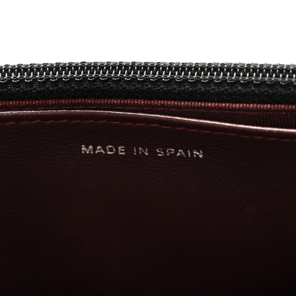 Lambskin Quilted Wallet On Chain WOC Black wholesalehk.shop