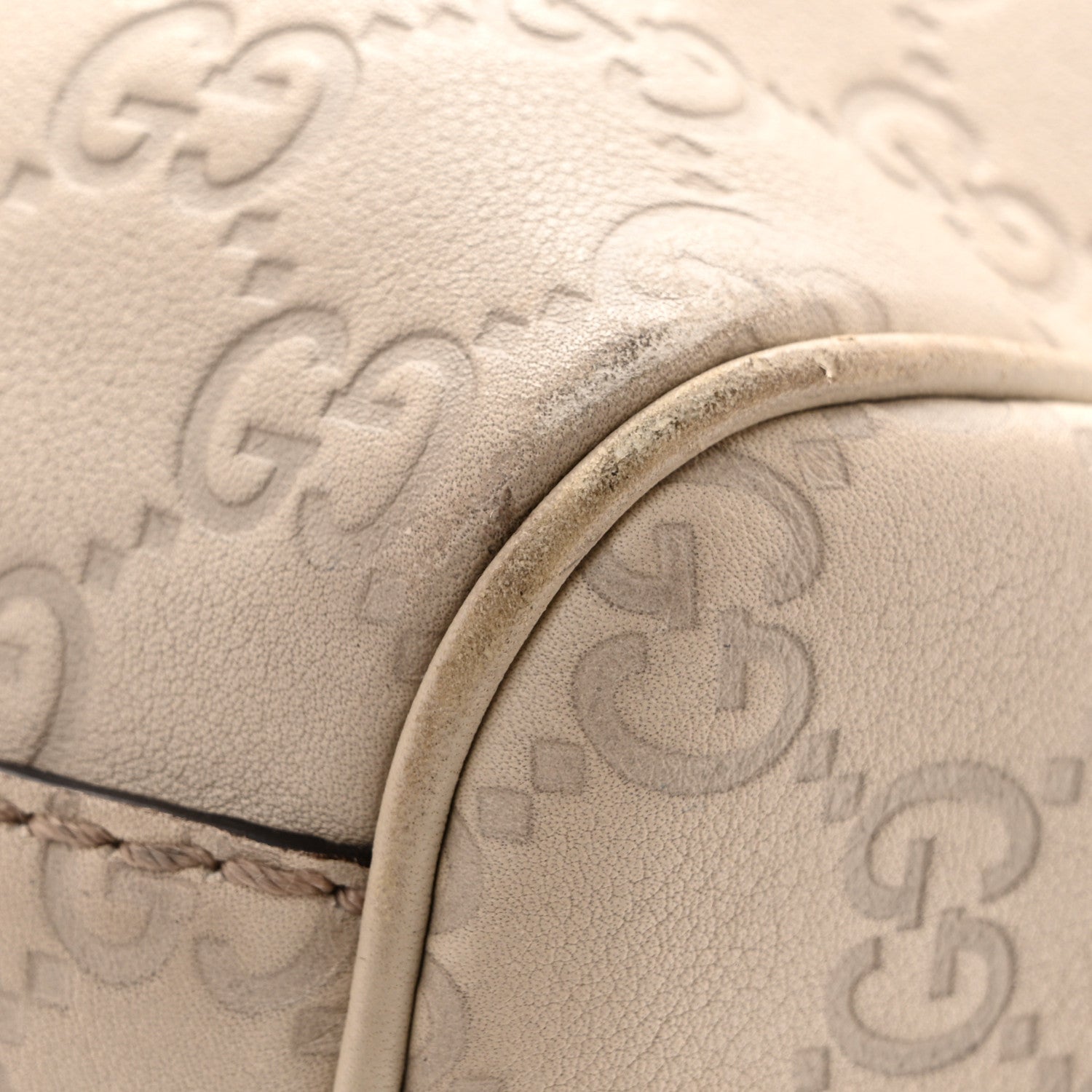 Guccissima Medium Sukey Tote Mystic White £¨ Direct shipment via from wholesalehk.shop