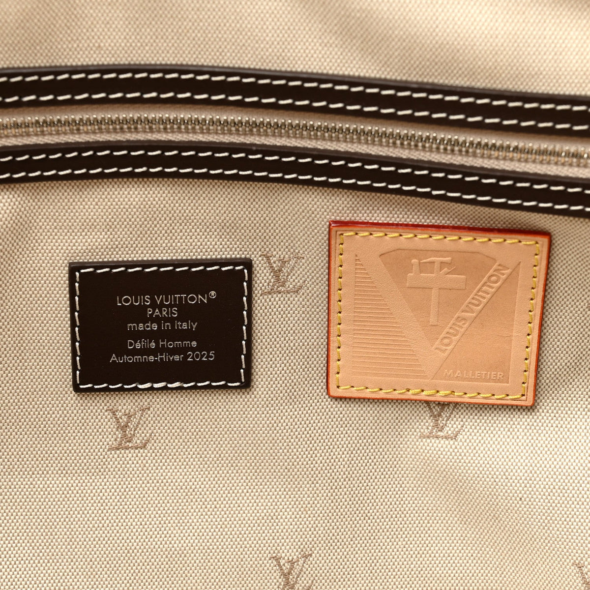 X NIGO Suede Monogram Keepall Bandouliere 50 Tan wholesalehk.shop