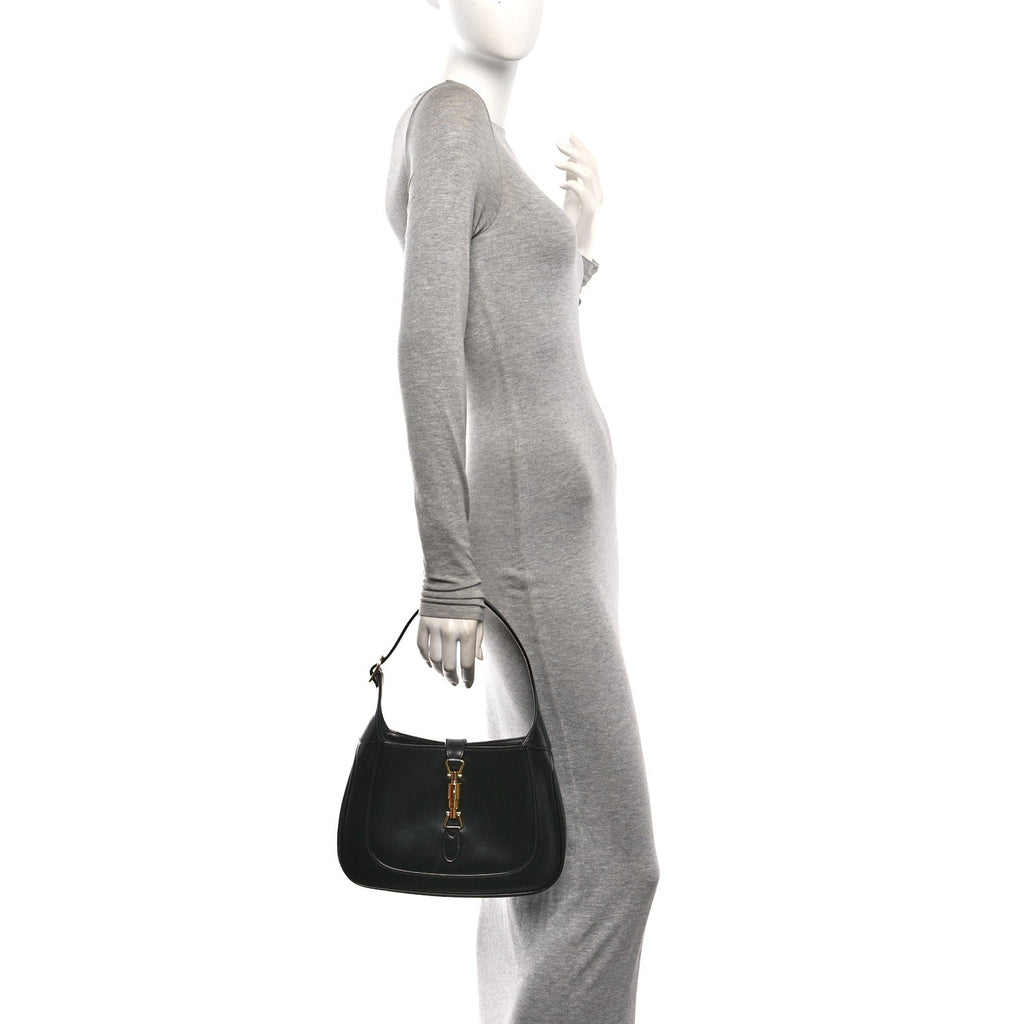 Boarded Dyana Lux Calfskin Small Jackie 1961 Hobo Black £¨ Direct shipment via from wholesalehk.shop
