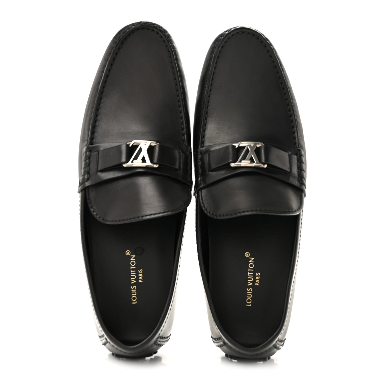 Calfskin Mens Monte Carlo Shoe Moccasin Loafers 9 Black £¨ Direct shipment via from wholesalehk.shop