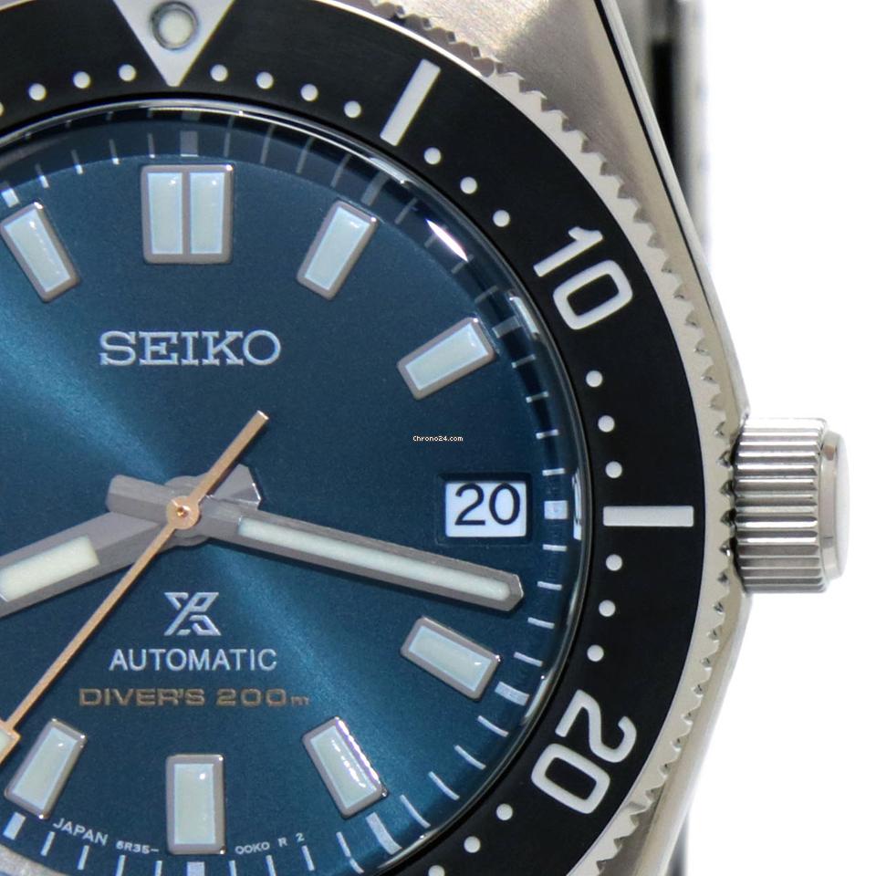 Seiko Prospex Automatic 1965 Dive 55th Anniversary Limited Edtion Blue Dial Silver Steel Strap Watch For Men - SPB149J1 wholesalehk.shop