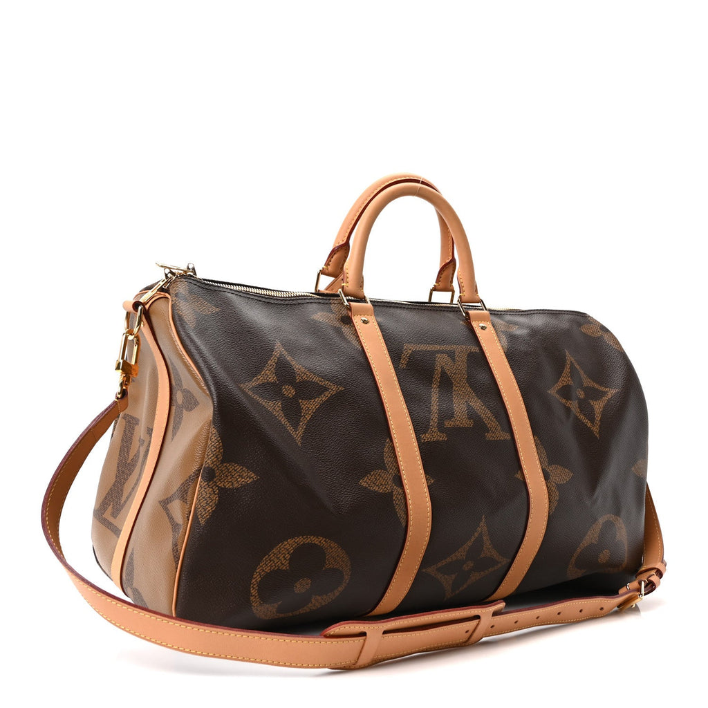 Reverse Monogram Giant Keepall Bandouliere 50 wholesalehk.shop