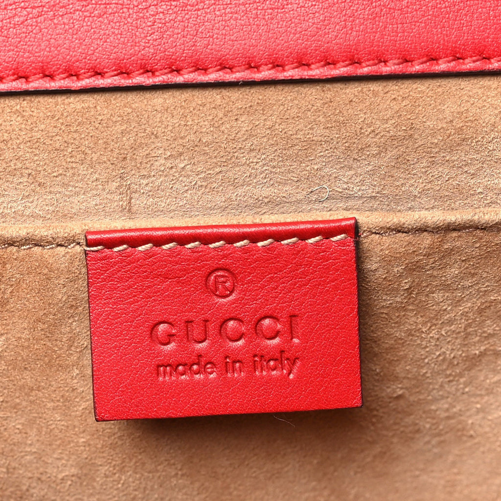 Calfskin Studded Small Padlock Shoulder Bag Hibiscus Red £¨ Direct shipment via from wholesalehk.shop
