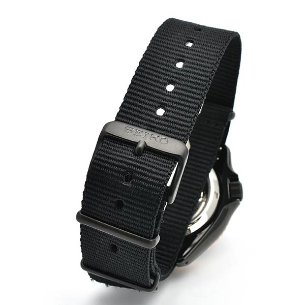 Seiko 5 Sports Automatic Blue Dial Black NATO Strap Watch for Men - SBSA098 wholesalehk.shop