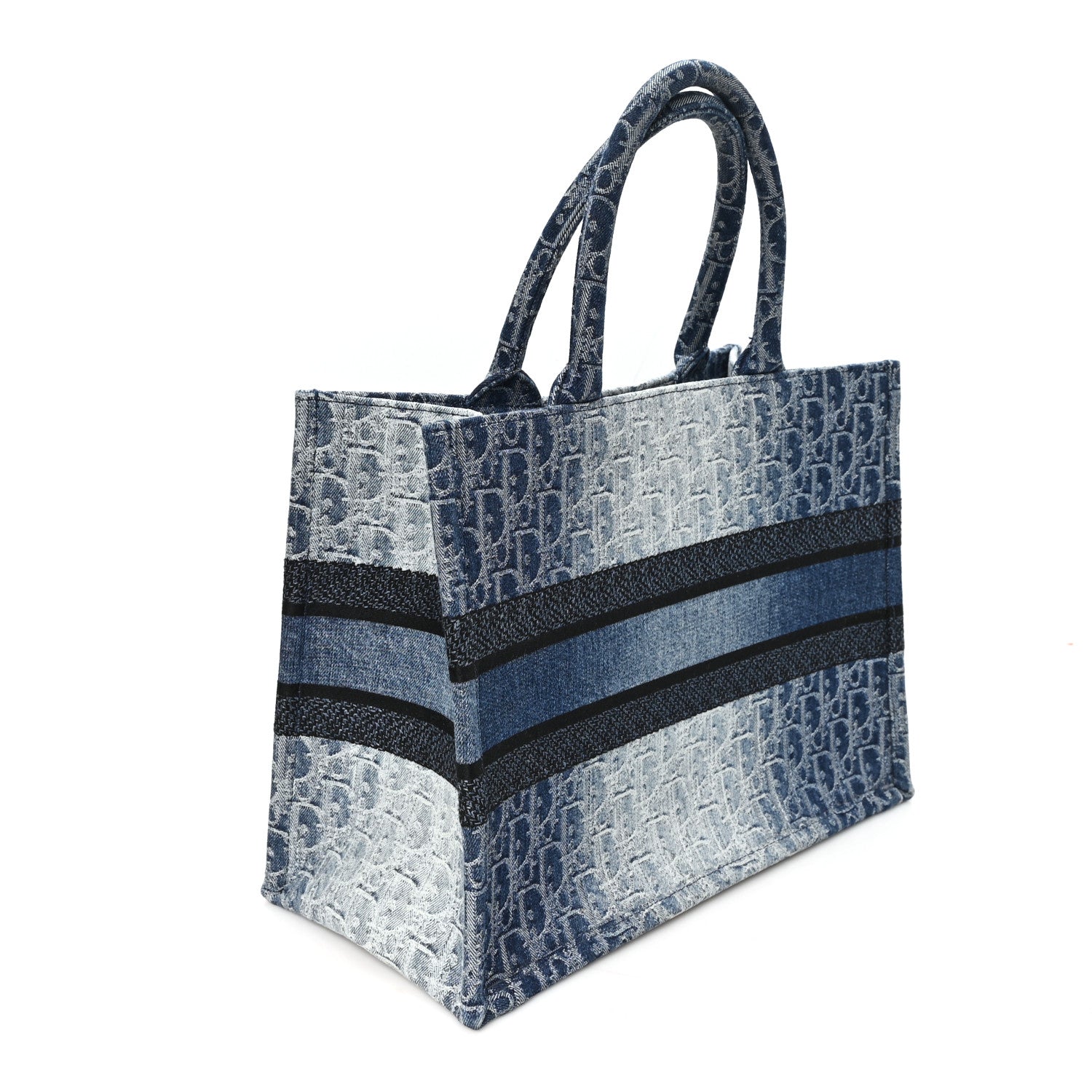 Oblique Denim Medium Book Tote Blue £¨ Direct shipment via from wholesalehk.shop