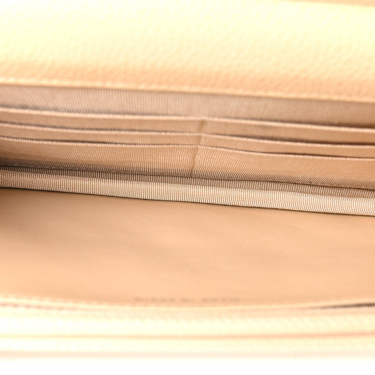 Caviar Quilted Wallet on Chain WOC Beige Clair wholesalehk.shop