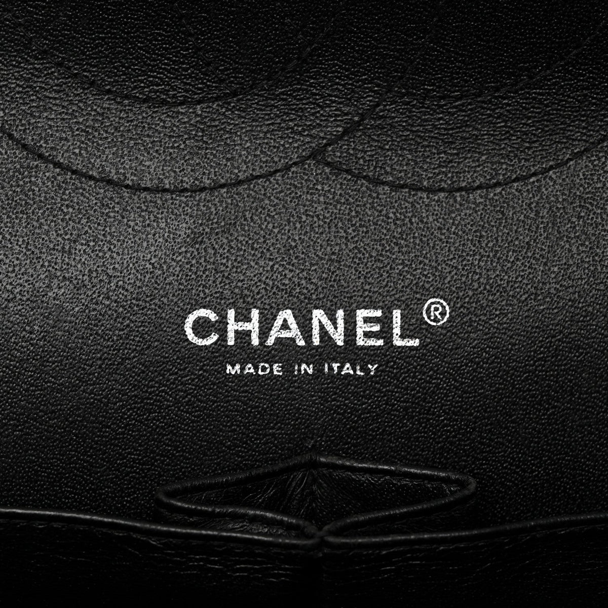 Patent Chevron Quilted Jumbo Double Flap Black wholesalehk.shop