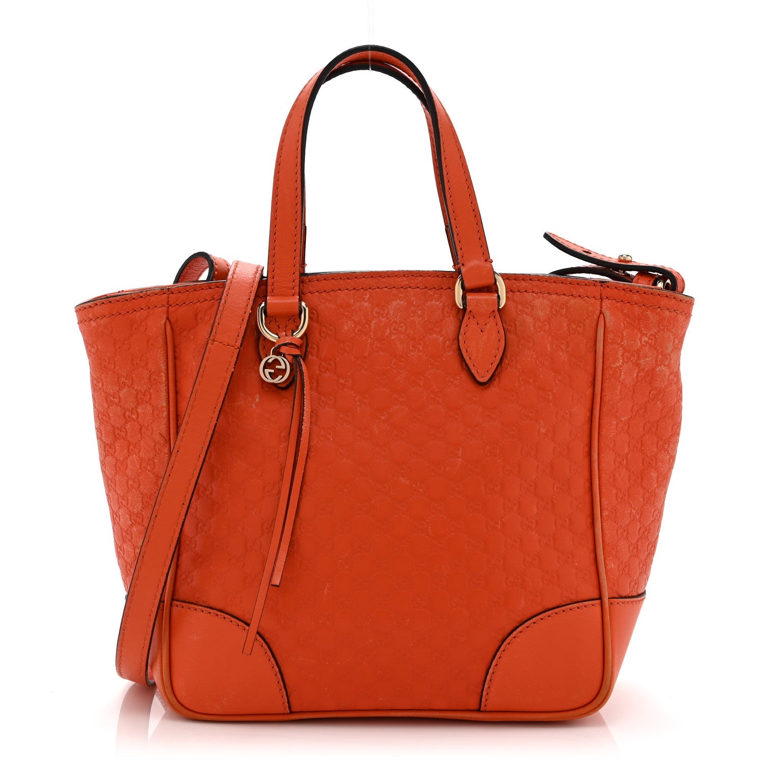 Microguccissima Small Bree Tote Sun Orange £¨ Direct shipment via from wholesalehk.shop