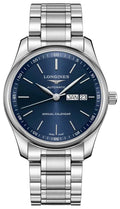 Longines Master Collection Automatic Stainless Steel Blue Dial Date/Month Mens Watch L2.910.4.92.6 wholesalehk.shop