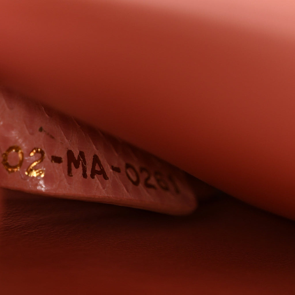 Snakeskin 30 Montaigne Box Bag Rose Clair wholesalehk.shop