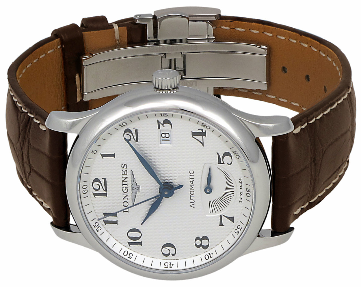Longines Master Collection Power Reserve Automatic Stainless Steel Mens Watch Calendar L2.708.4.78.3 wholesalehk.shop
