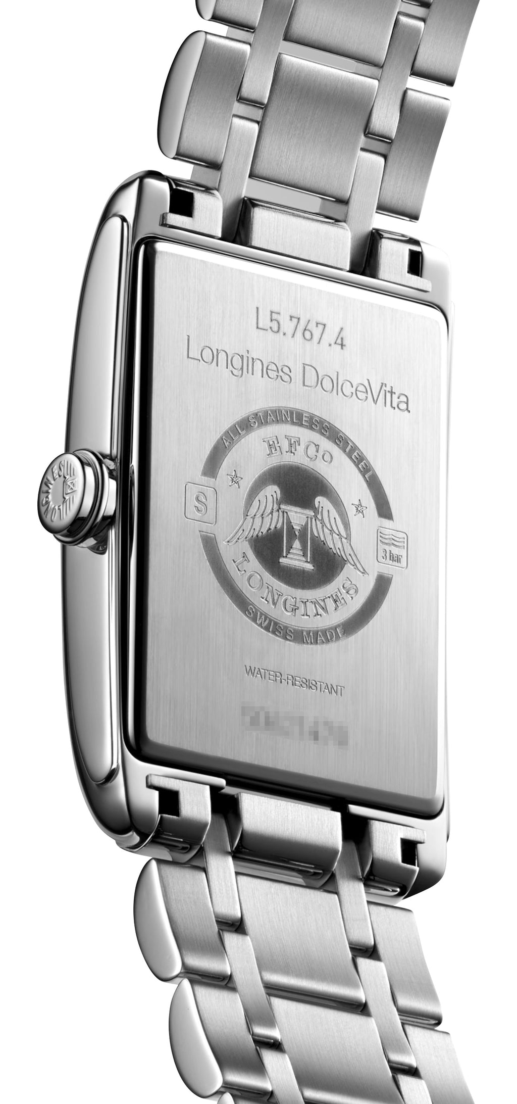Longines DolceVita Automatic Stainless Steel Silver Dial Date Mens Watch L5.767.4.73.6 wholesalehk.shop