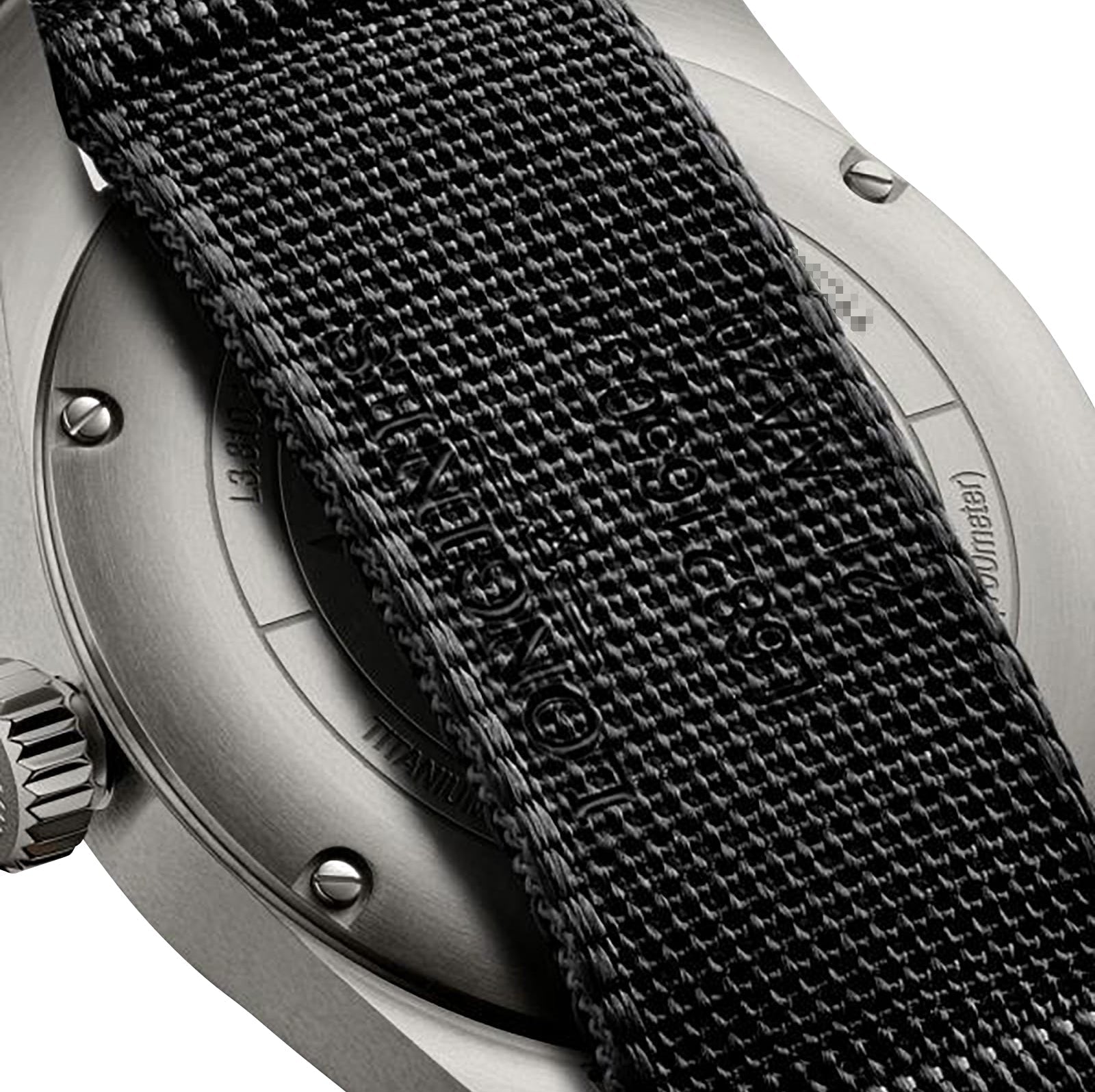 Longines Spirit Automatic COSC Titanium Gray Dial Black Nylon Strap Mens Watch L3.810.1.53.2 wholesalehk.shop