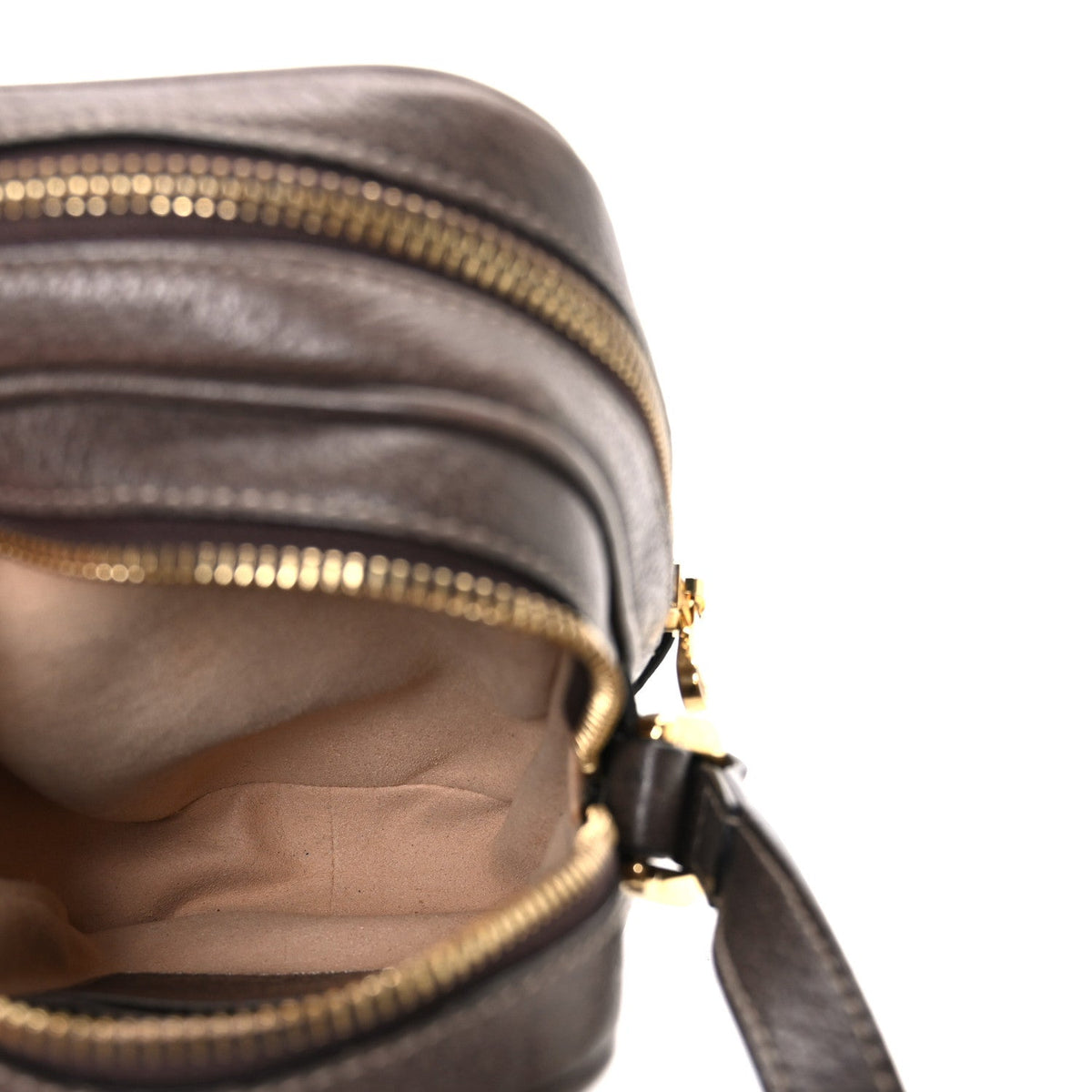 GG Supreme Monogram Web Mini Ophidia Double Zip Crossbody Bag Beige New Acero wholesalehk.shop