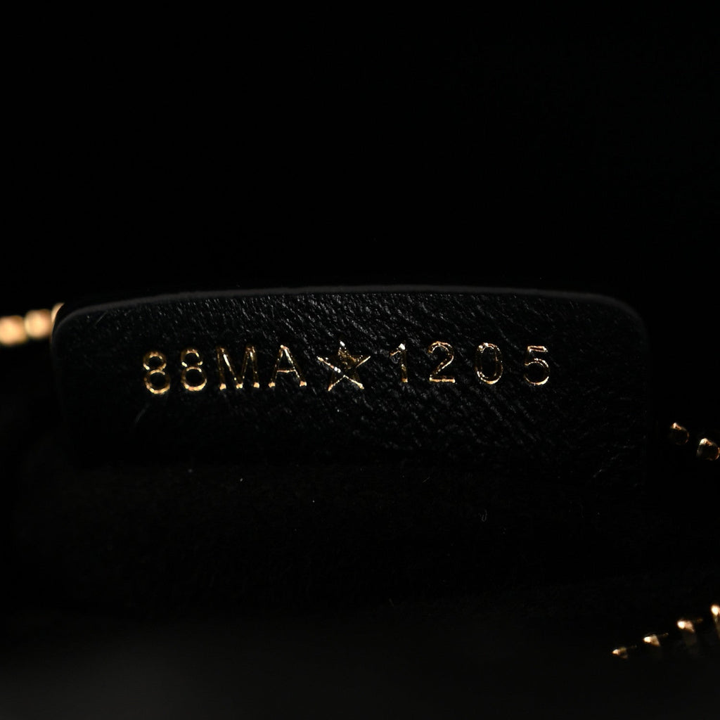 Lambskin Cannage Small Lady Dior Black wholesalehk.shop